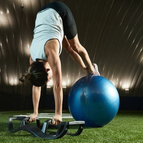 BOSU® līdzsvara bumba/atspiešanās platforma