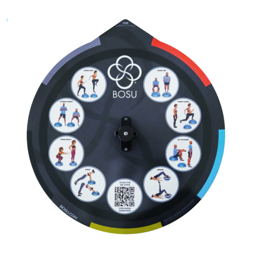 BOSU CorLok® System Bundle komplekts ar līdzsvara bumbu un platformu