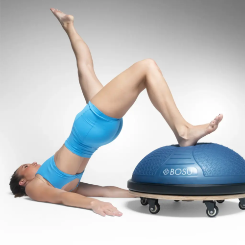 BOSU CorLok® System Bundle komplekts ar līdzsvara bumbu un platformu