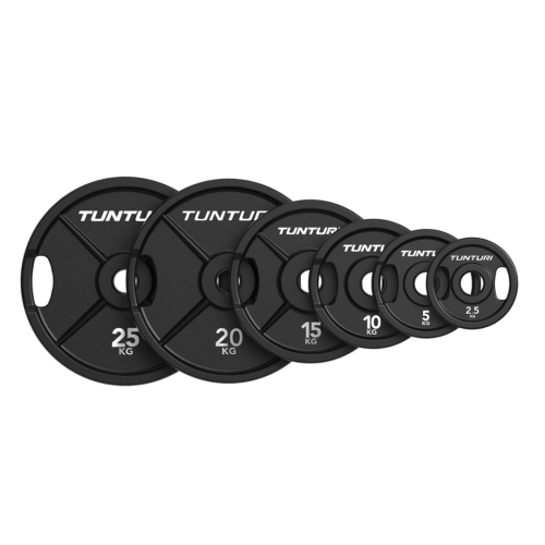 Olimpiskās čuguna diski TUNTURI Platinum 2,5–25 kg