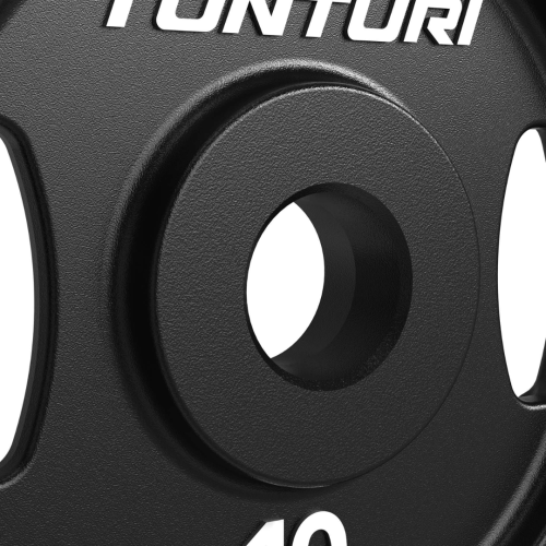 Olimpiskais čuguna disku komplekts TUNTURI Platinum 295 kg