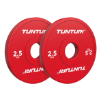Olimpiskie diski TUNTURI Platinum Fractional Plates 0,5–2,5 kg