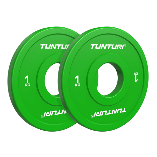 Olimpisko disku komplekts TUNTURI Platinum Fractional Plates Set 15 kg