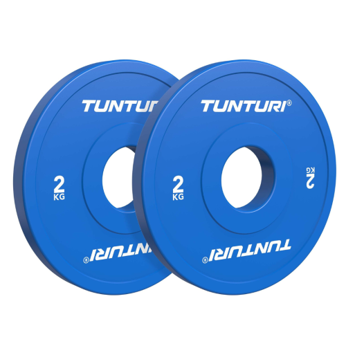 Olimpisko disku komplekts TUNTURI Platinum Fractional Plates Set 15 kg