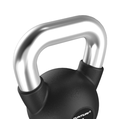 Gumijotas svaru bumbas Tunturi Platinum Rubber Kettlebell 4–32 kg