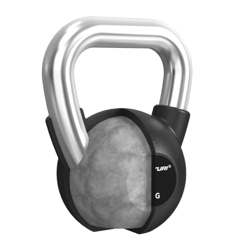 Gumijotu svara bumbu komplekts Tunturi Platinum Rubber Kettlebell 12–20 kg