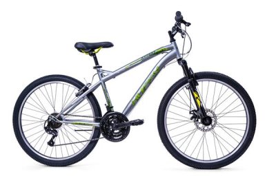 Huffy Extent 26" Vīriešu velosipēds, Shimano TZ 31, Matēta dzeltenpelēka