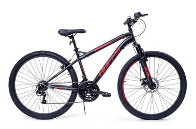 Huffy Extent 27.5" Vīriešu velosipēds, Shimano TZ 31, matēts melns