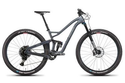 Niner JET RDO 2 zvaigžņu velo, magnētiska pelēka, vidēja