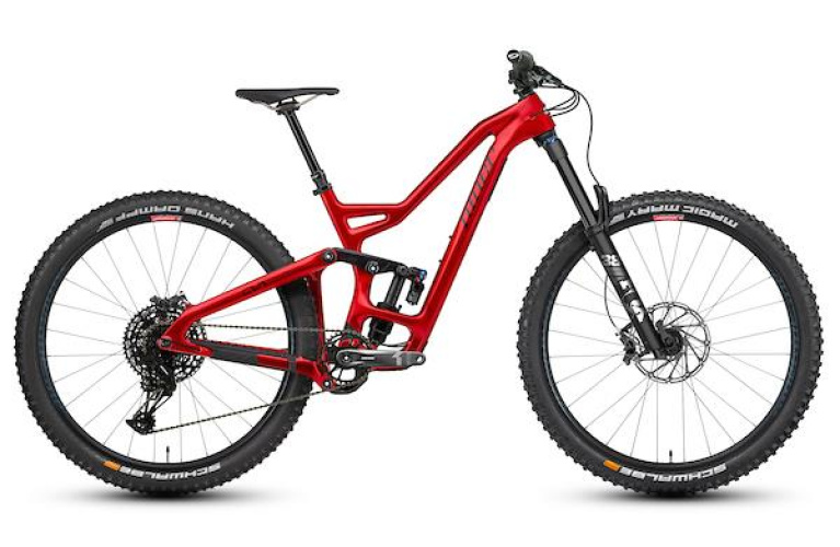 Niner WFO RDO 2 zvaigžņu velo, Hot Tamale, liels