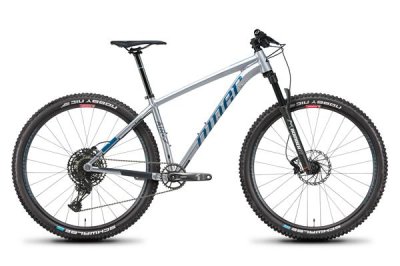 Niner Air 2-zvaigžņu velosipēds, sudraba/zila, L