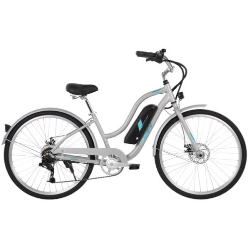 Huffy Everett Plus elektriskais velosipēds, 27,5 collas, L izmērs, 350W 