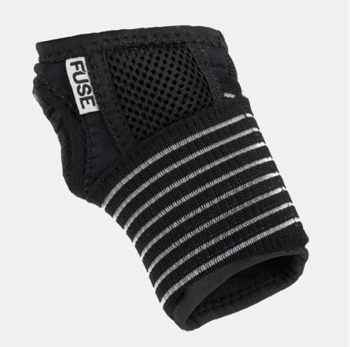 FUSE ALPHA PRO galvassargu, melns/pelēks, viens izmērs