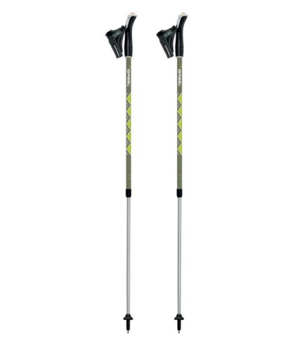Gabel RITMO Sākuma līmeņa gājēju nūjas, zaļas, 77-130 cm