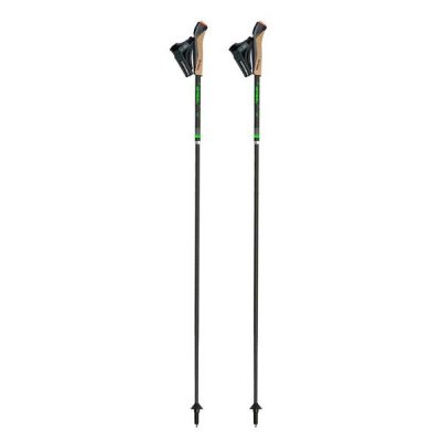 Gabel FLD Carbon Saliekamās skriešanas un nordic walking nūjas, 120 cm, melnas