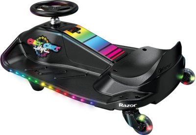Razor Crazy Cart Shift elektriskais drifta kartingu 12V, gaismu šovs
