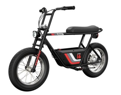 Rāmis Rambler mini motocikls, 16", melns/sarkans
