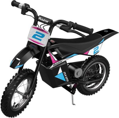 Razor Dirt Rocket MX125 offroada motocikls, Melns
