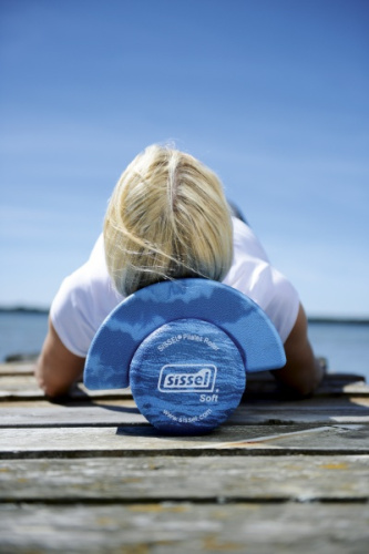 SISSEL® Pilates galvas atbalsts, plāns zils