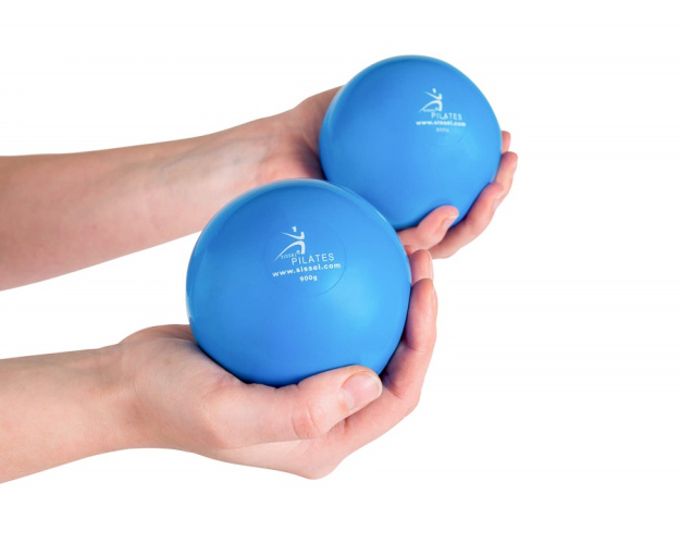 SISSEL® Pilates svara bumbiņas, 450 g, 2 gab.