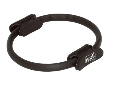 SISSEL® Pilates gredzens, 38 cm, melns