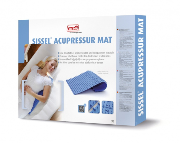 SISSEL® akupresūras paklājs, zils