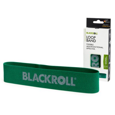 Blackroll® elastīgā pretestības josla, zaļa