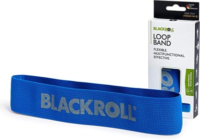 Blackroll® elastīgā pretstiepju josla, zila
