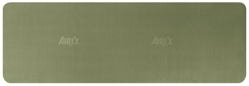 Airex vingrošanas paklājs Heritage 1900x600 mm, 8 mm, olīva ar ūdenizturīgu maisiņu