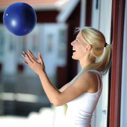 SISSEL® Pilates mīkstais bumbiņš, 22 cm, zils