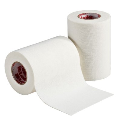 MUELLER® Fleksibls gaismas elastīgais lente, 7,5 cm x 6,8 m, balts