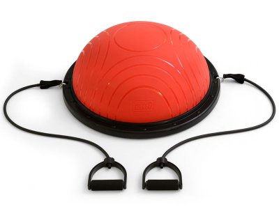 SISSEL® FIT-Dome Sport līdzsvara treniņu bumbiņa, sarkanā krāsā
