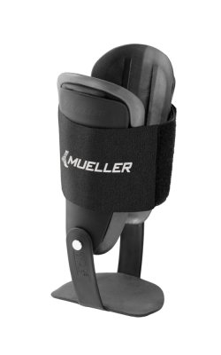 Mueller® Lite™ ķēdes atbalsts, melns