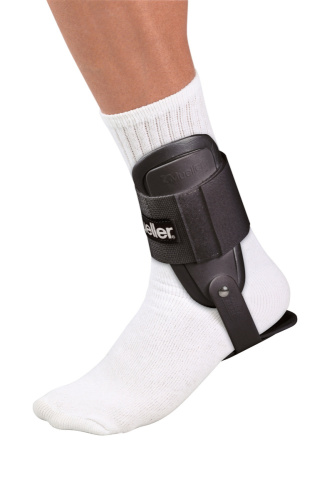Mueller® Lite™ ķēdes atbalsts, melns