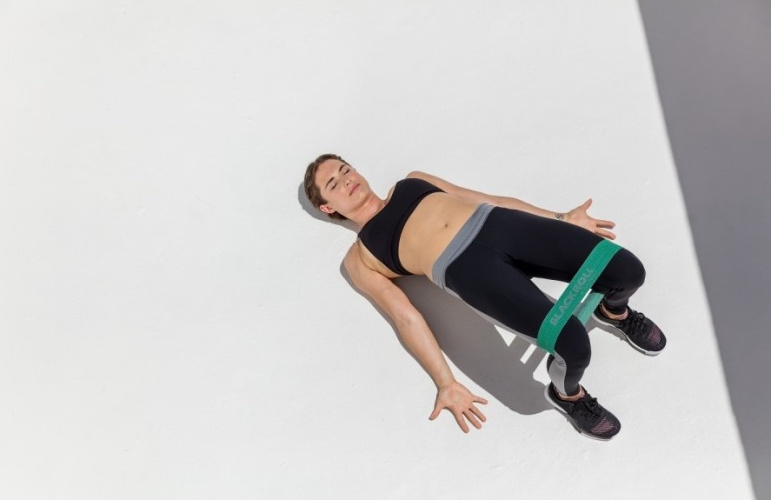 Blackroll® elastīnā pretestības lente, melna