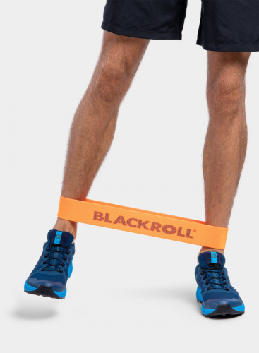 Blackroll® elastīnā pretestības lente, melna
