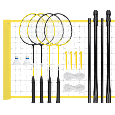 Badmintona komplekts 4 spēlētājiem, 65KD Badminton Game Set