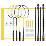 Badmintona komplekts 4 spēlētājiem, 65KD Badminton Game Set