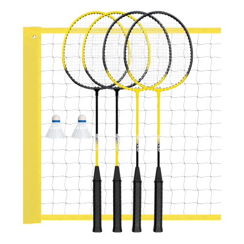 Badmintona komplekts 4 spēlētājiem, 65KD Badminton Game Set