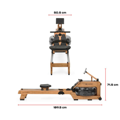 Airēšanas trenažieris Gymstick GRW Fusion Rower Natural