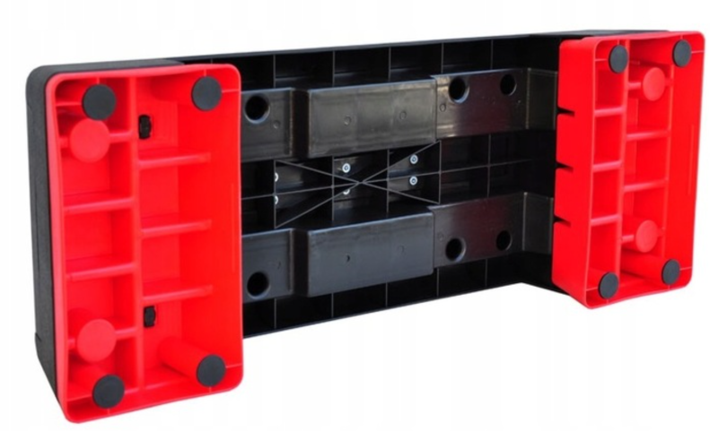 Profesionāls Sportbay® regulējams aerobikas stepa sols (15–25 cm)
