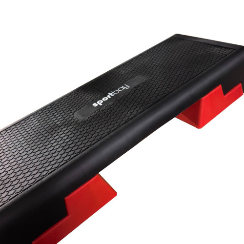 Profesionāls Sportbay® regulējams aerobikas stepa sols (15–25 cm)