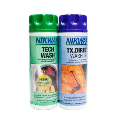 Nikwax TECH WASH + TX.DIRECT komplekts