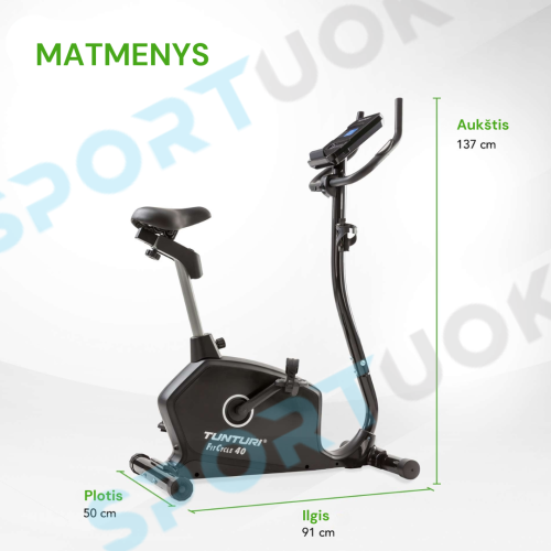 Velotrenažieris Tunturi FitCycle 40i Ergometer Exercise Bike