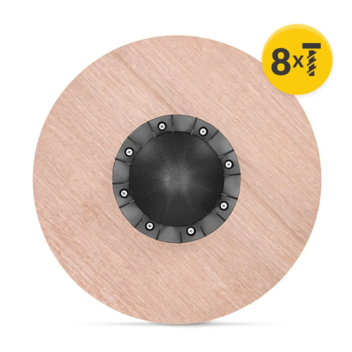 Koka līdzsvara platforma Sportbay Anti Slip Wooden Balance Board