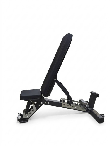 Spēka komplekts – regulējams sols, 220 kg HEX hanteles un 3 līmeņu statīvs