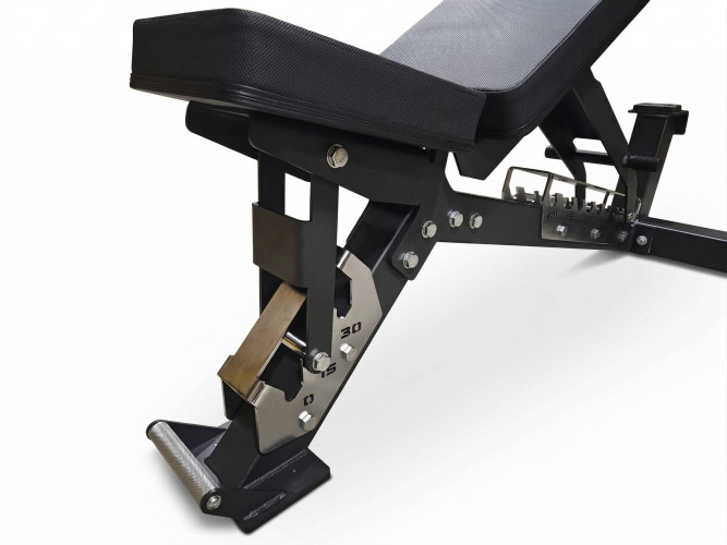 Spēka komplekts – regulējams sols, 385 kg HEX hanteles un 3 līmeņu statīvs