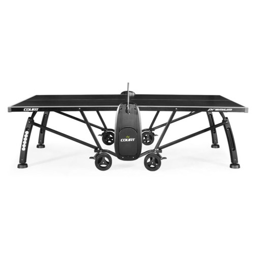 Āra tenisa galds Court Premium Outdoor Table, 6 mm, melns