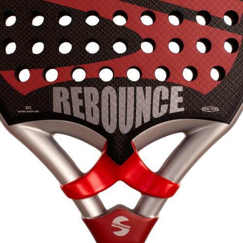 Padela rakete Softee Rebounce Red 3K