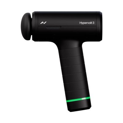 Hyperice Hypervolt 3 perkusinis masāžas pistolets, melns